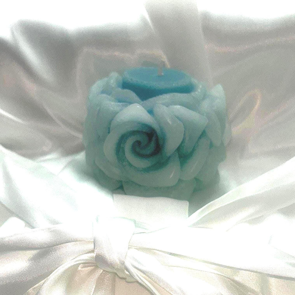 Chubby Rose Candle in Fairy Pink 2pc set!