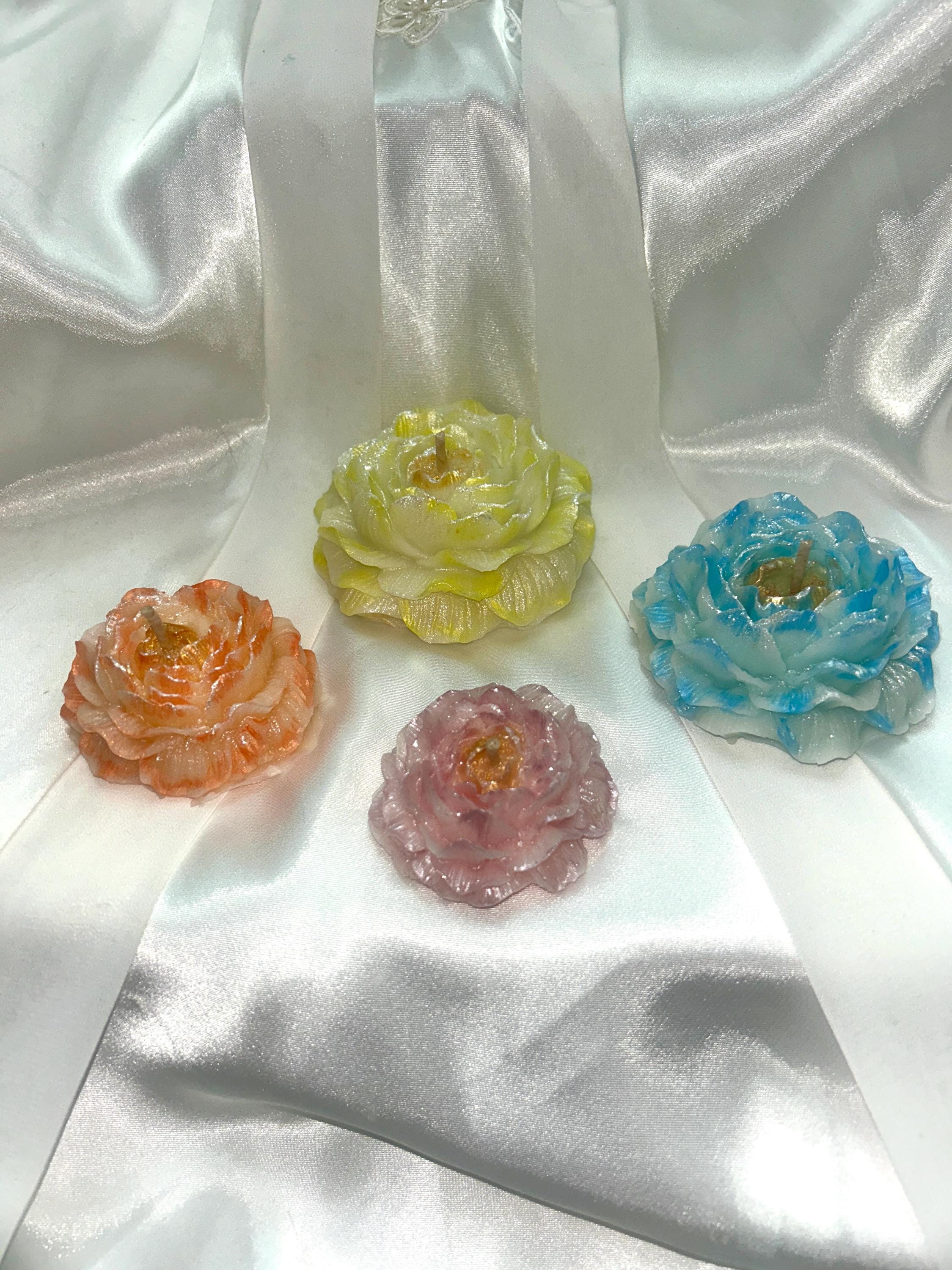 Prosperous Peonies Bundle (1 set of 4) with 3D crown frosted petal tips