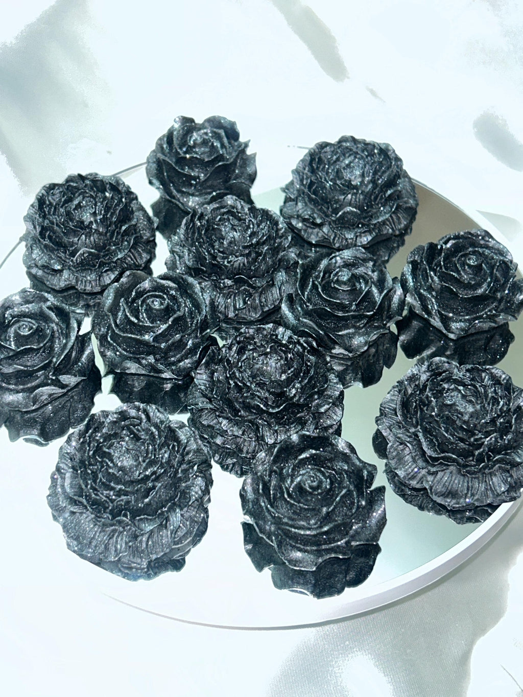 Florally Rustic Black Dark Little Angels, 3D Dark Tarts, 12pc set!