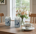 Whimsical Swirls Candles, 3D Crown Frosted Moldings, 2pc set!