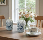 Whimsical Swirls Candles, 3D Crown Frosted Moldings, 2pc set!