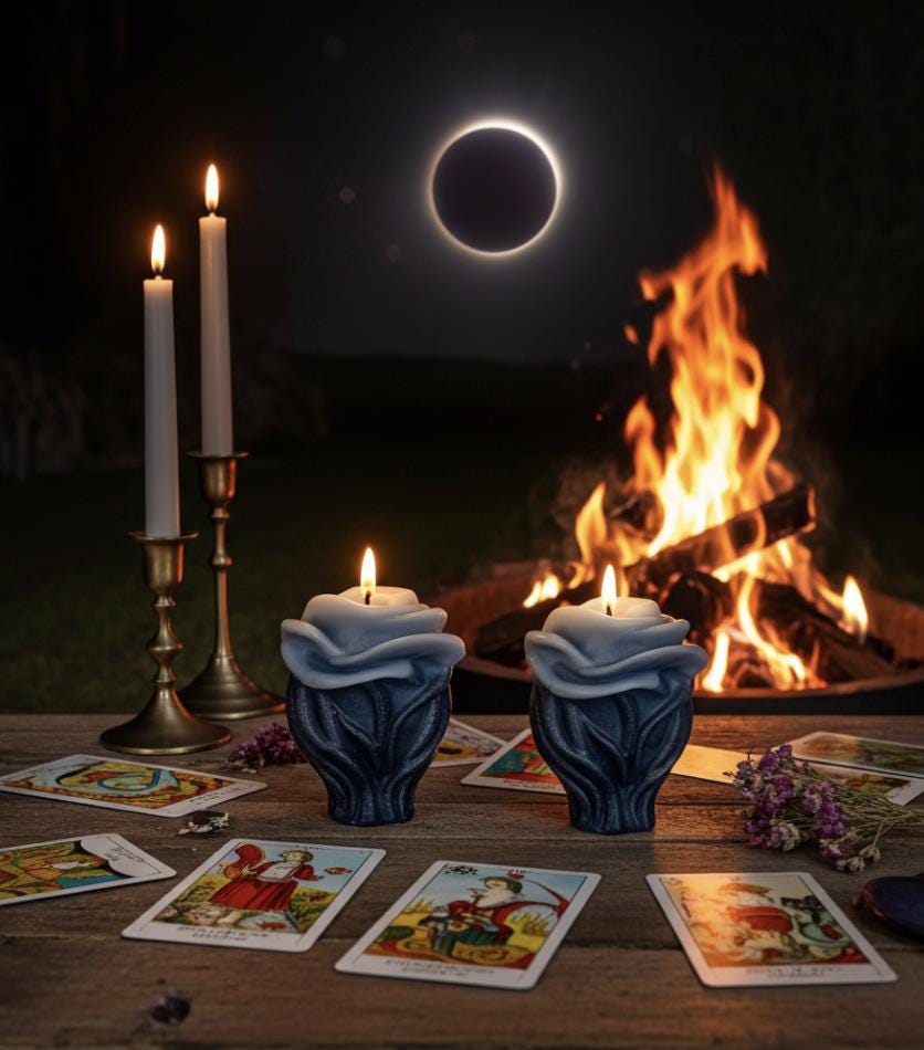 Black Rose Candles, 3D Crown Frosted Petal Tips, 2pc set!