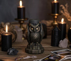 Mystical Owl Candles, 3D Frosted Moldings, 2pc set!