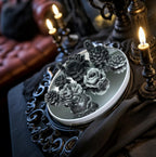 Dark Floral 3D Frosted Wax Tarts, Eucalyptus Scented, 13 pc set!