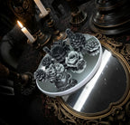 Dark Floral 3D Frosted Wax Tarts, Eucalyptus Scented, 13 pc set!