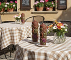 La Dolce Vita Candles in Il Vino Rosso, 3D Crowned Grapevine Moldings, 2pc set!