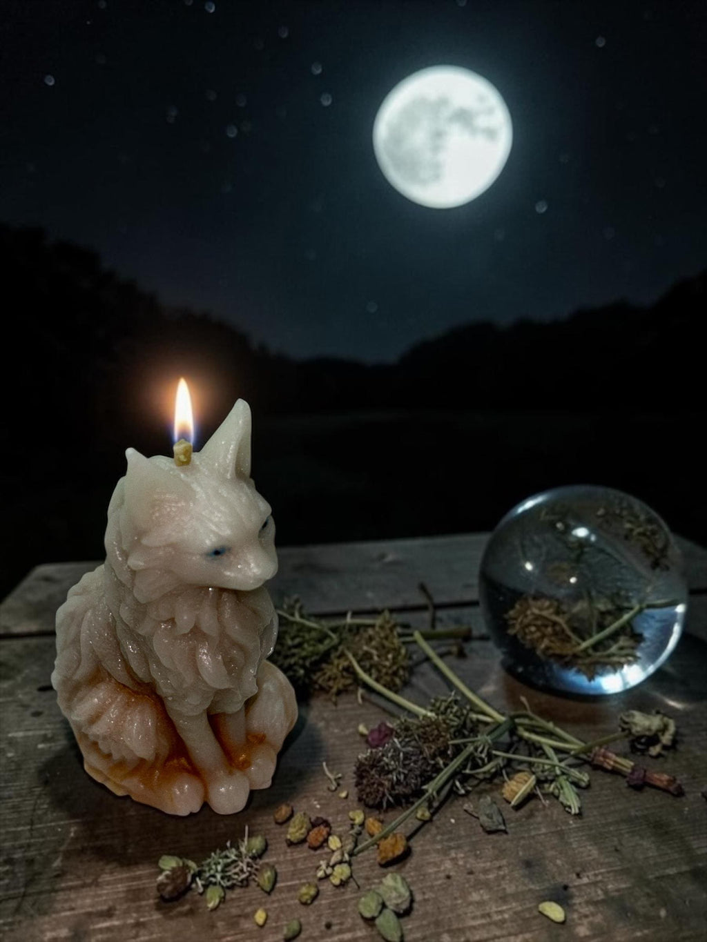 The Maine Coons Candle, 4pc set!