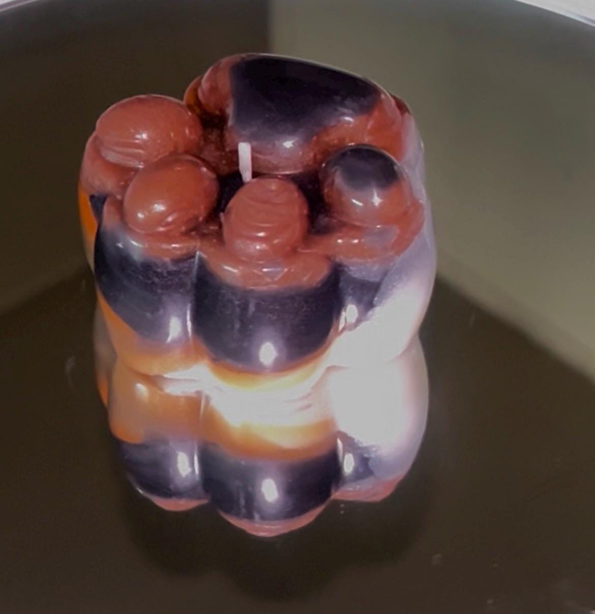 Paw Cups Candles, 4 pc set!