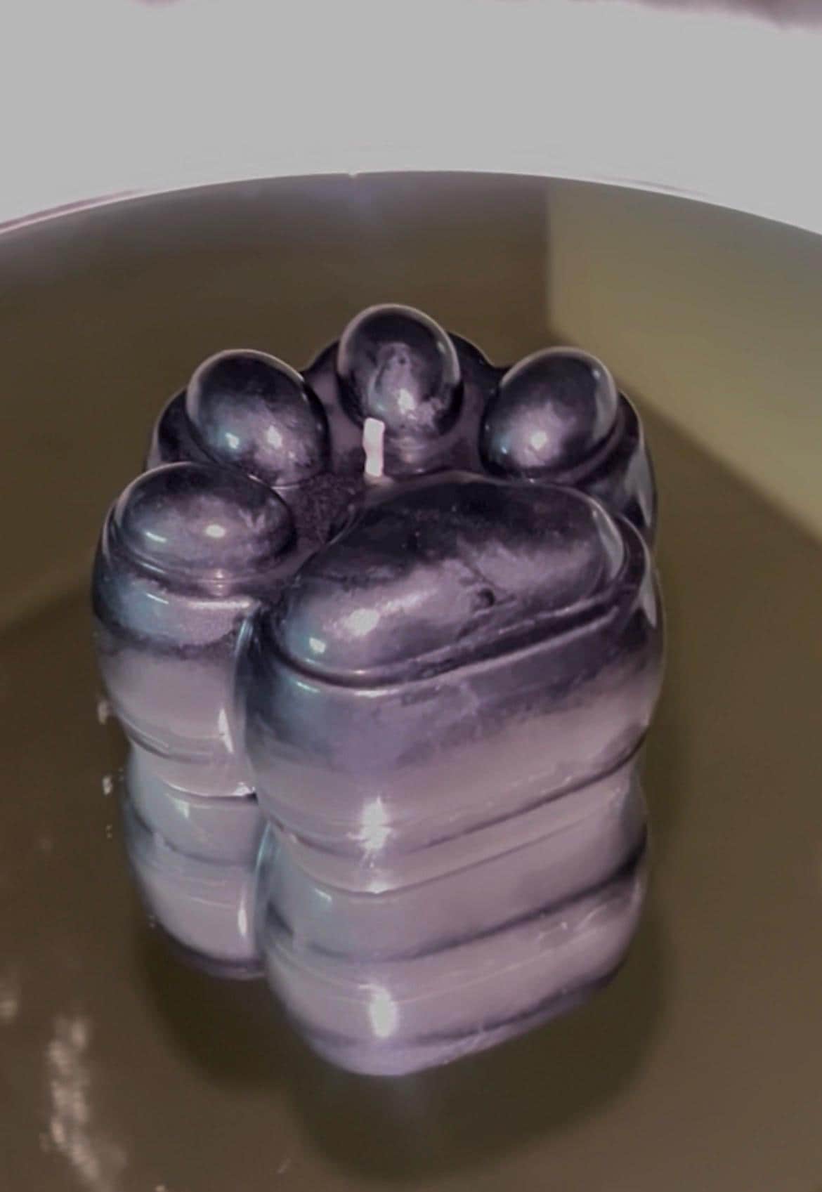 Paw Cups Candles, 4 pc set!