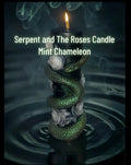 Serpent and The Roses Candle, 2pc set!