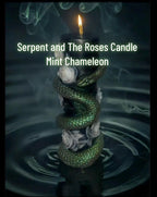 Serpent and The Roses Candle, 2pc set!