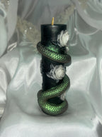 Serpent and The Roses Candle, 2pc set!