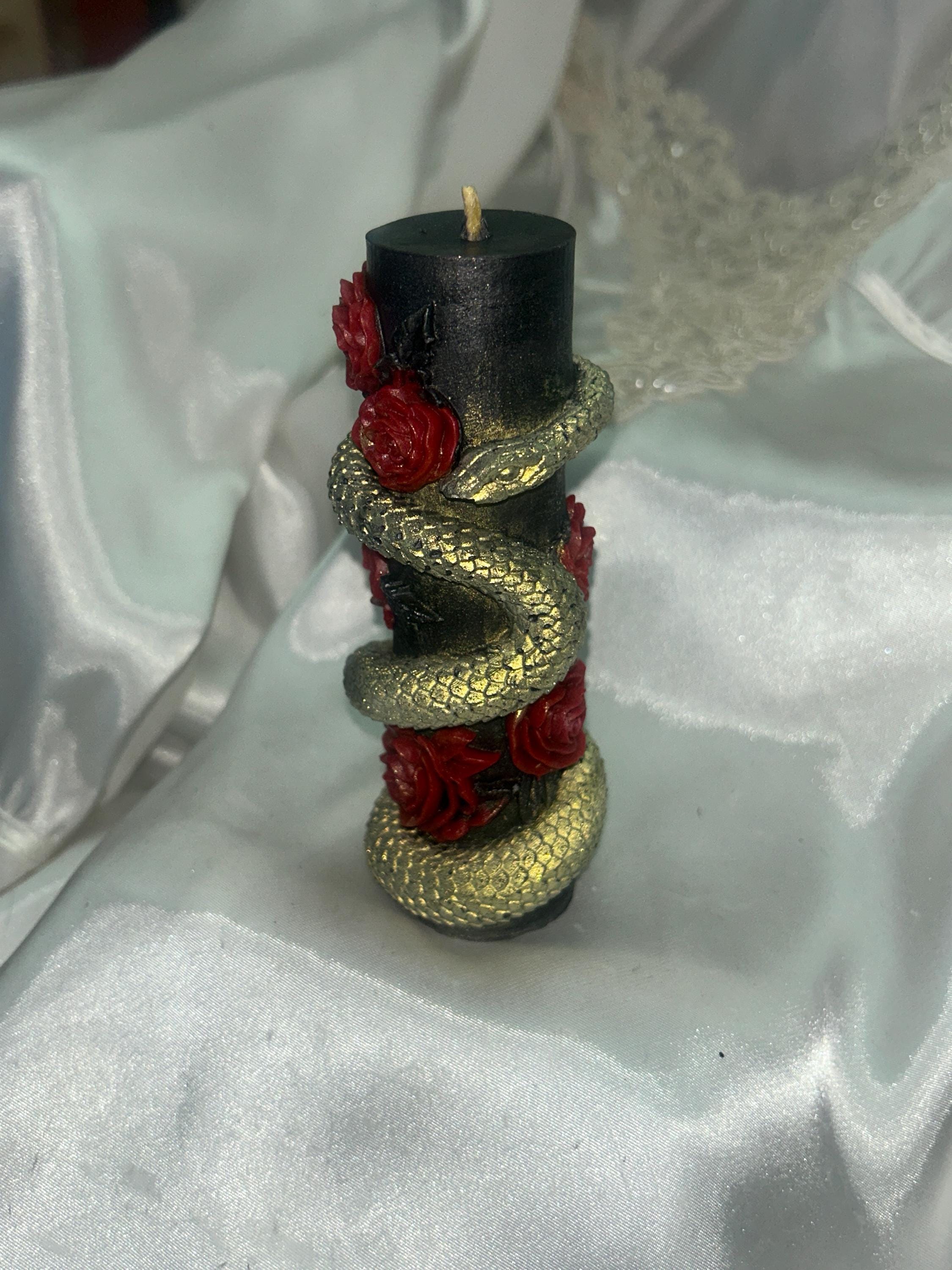 Serpent and The Roses Candle, 2pc set!