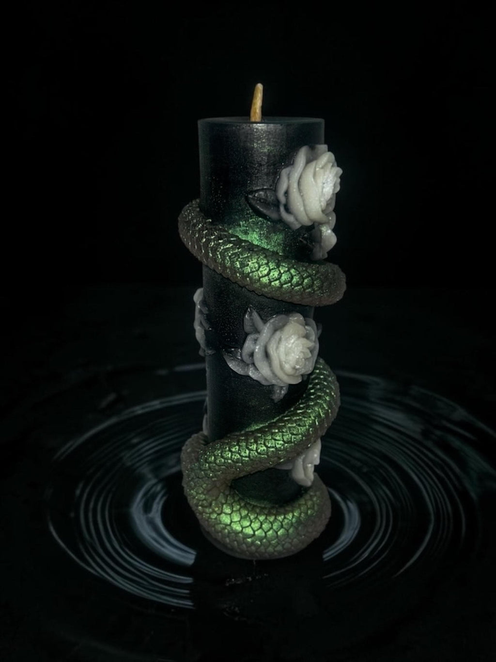 Serpent and The Roses Candle, 2pc set!
