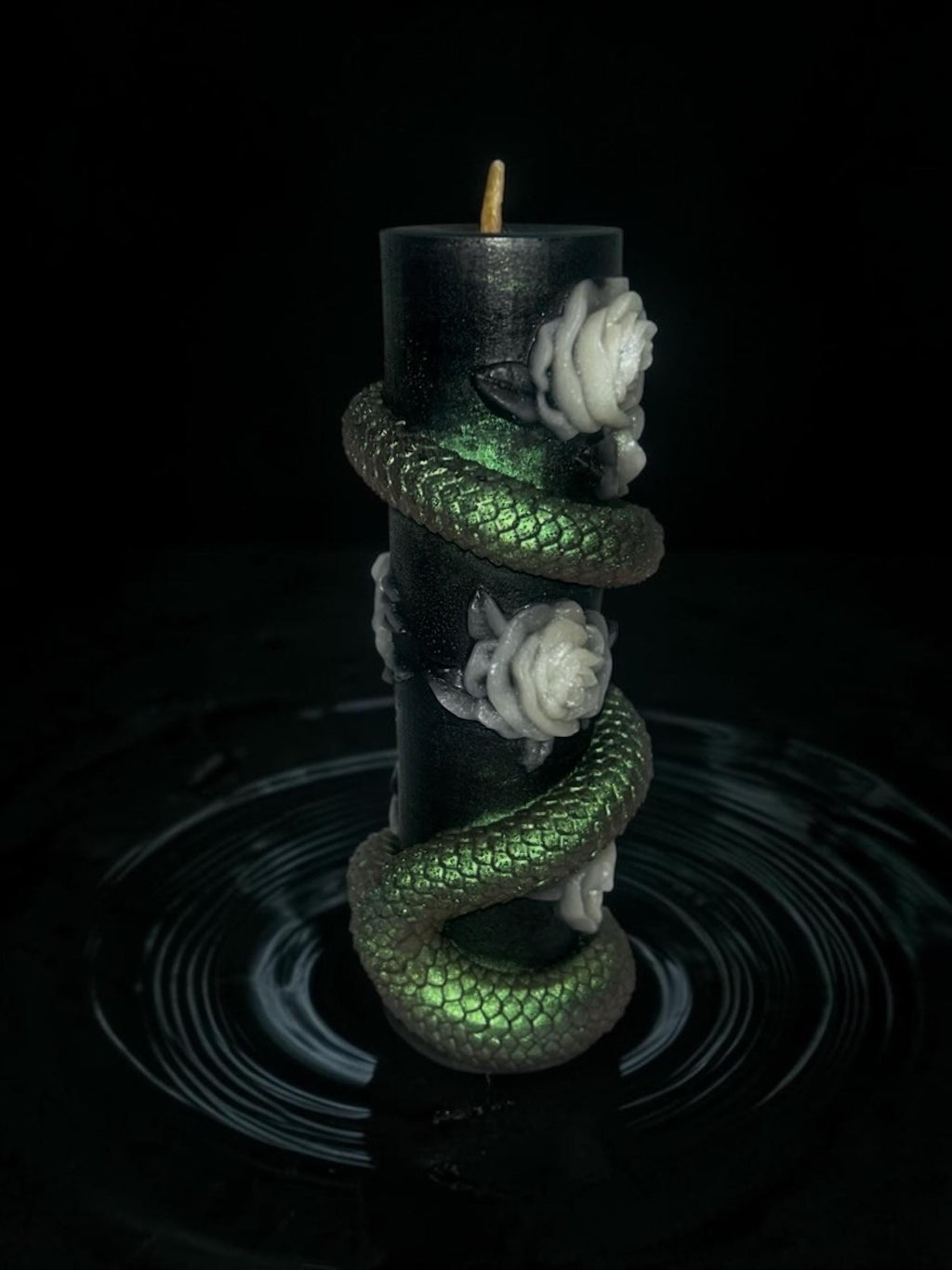 Serpent and The Roses Candle, 2pc set!