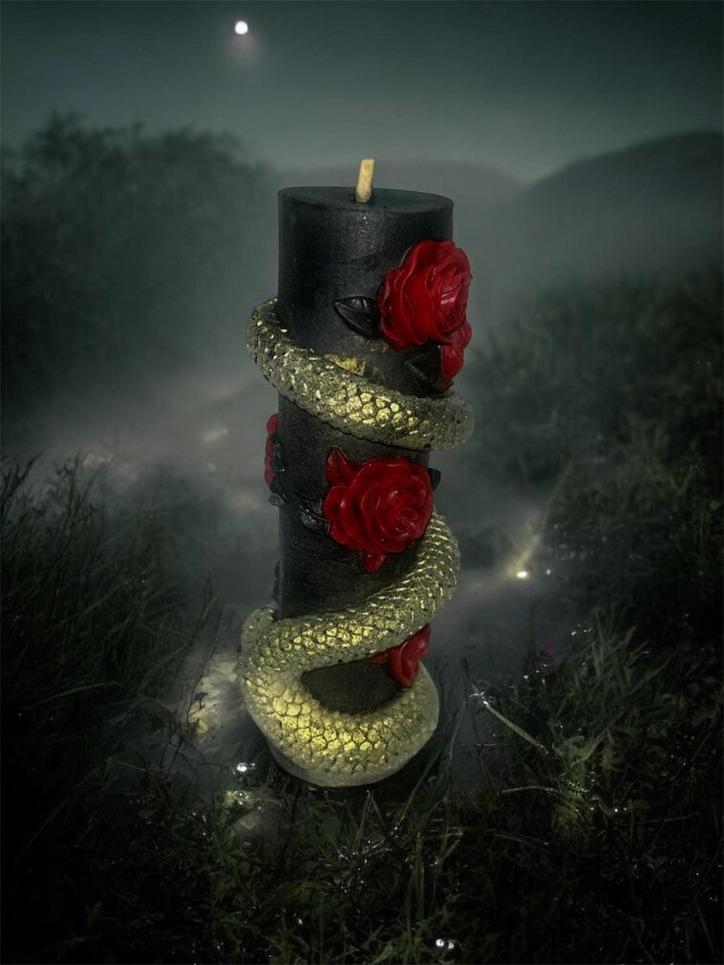 Serpent and The Roses Candle, 2pc set!