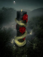Serpent and The Roses Candle, 2pc set!