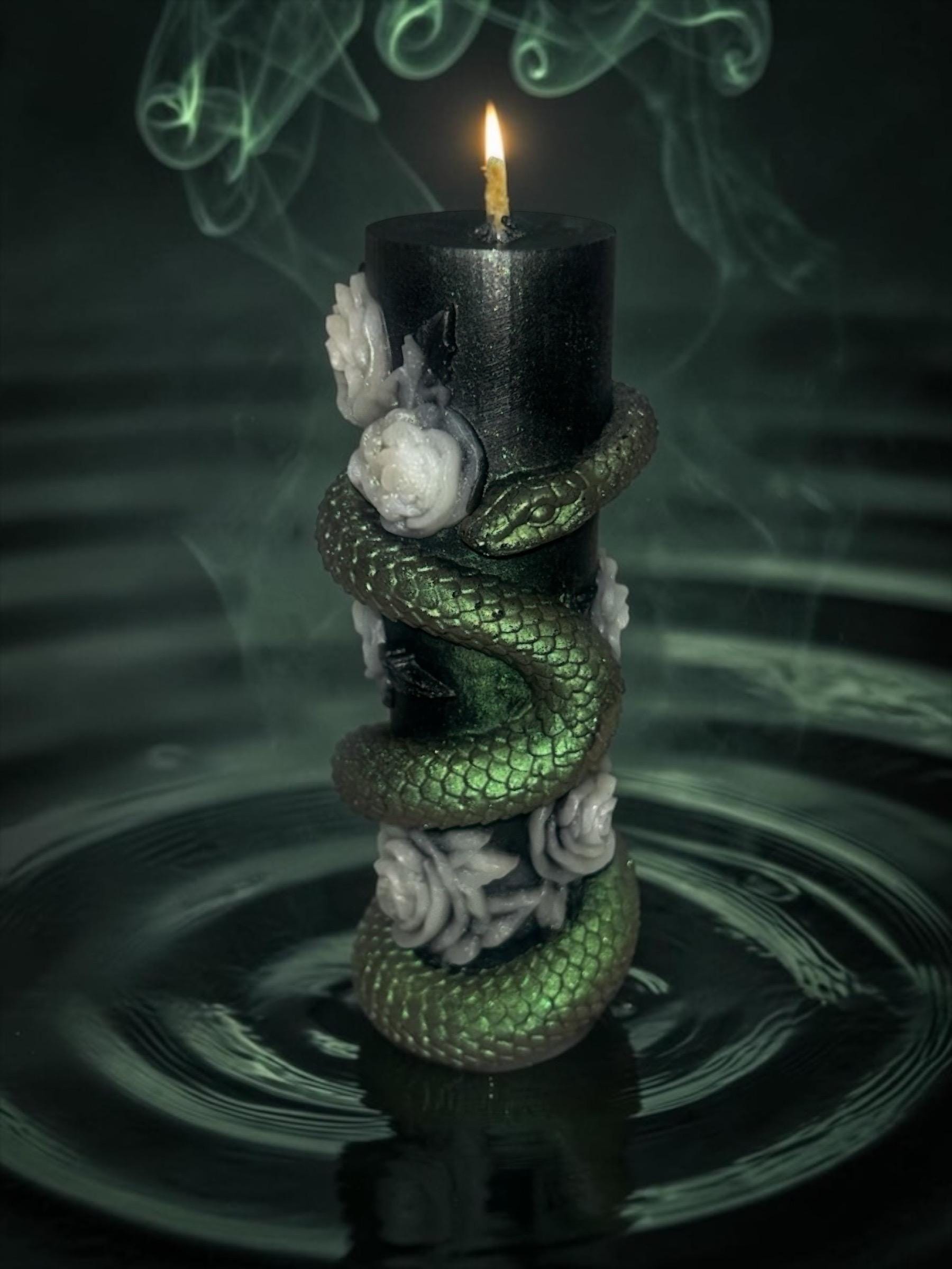Serpent and The Roses Candle, 2pc set!