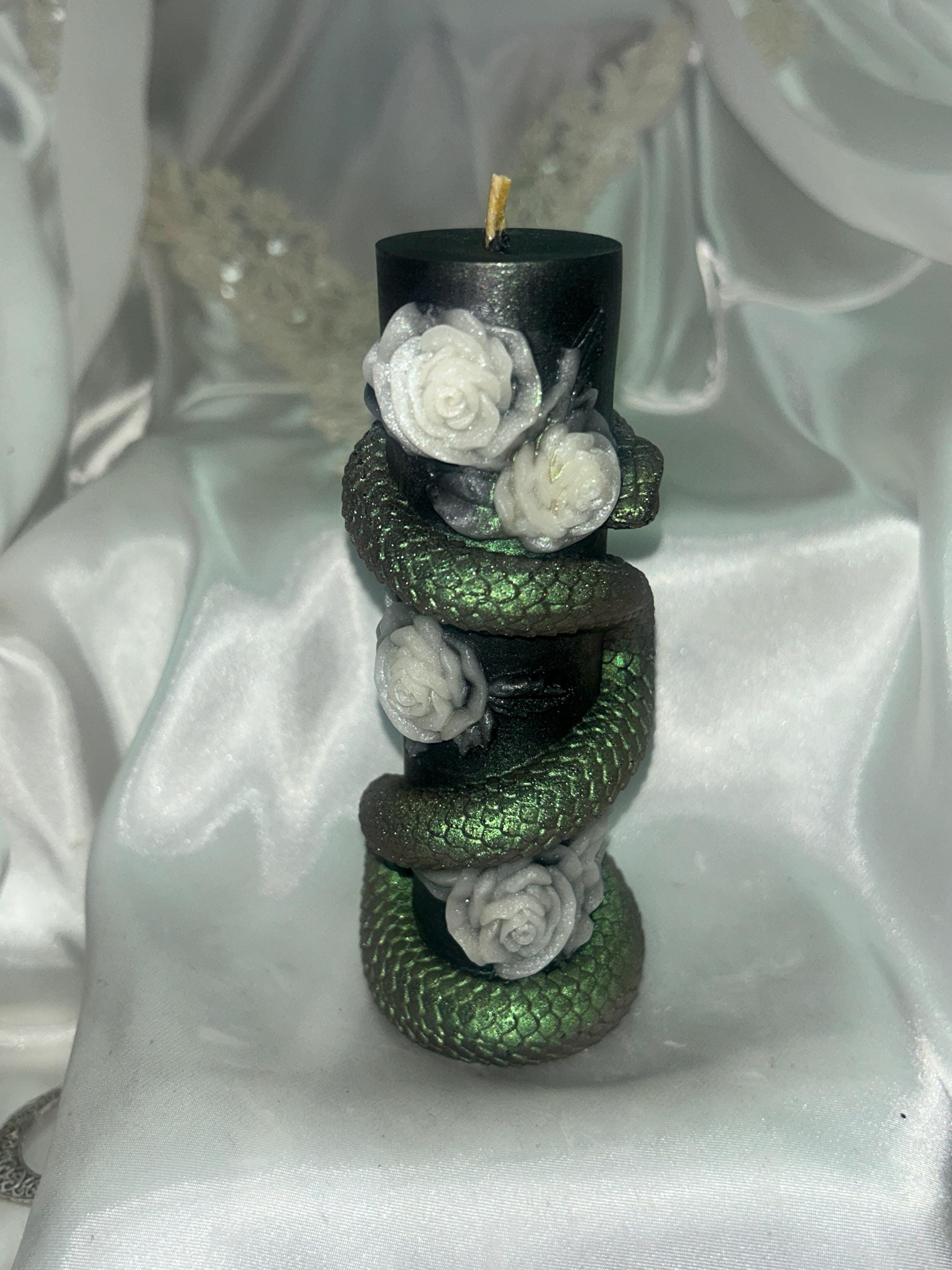 Serpent and The Roses Candle, 2pc set!