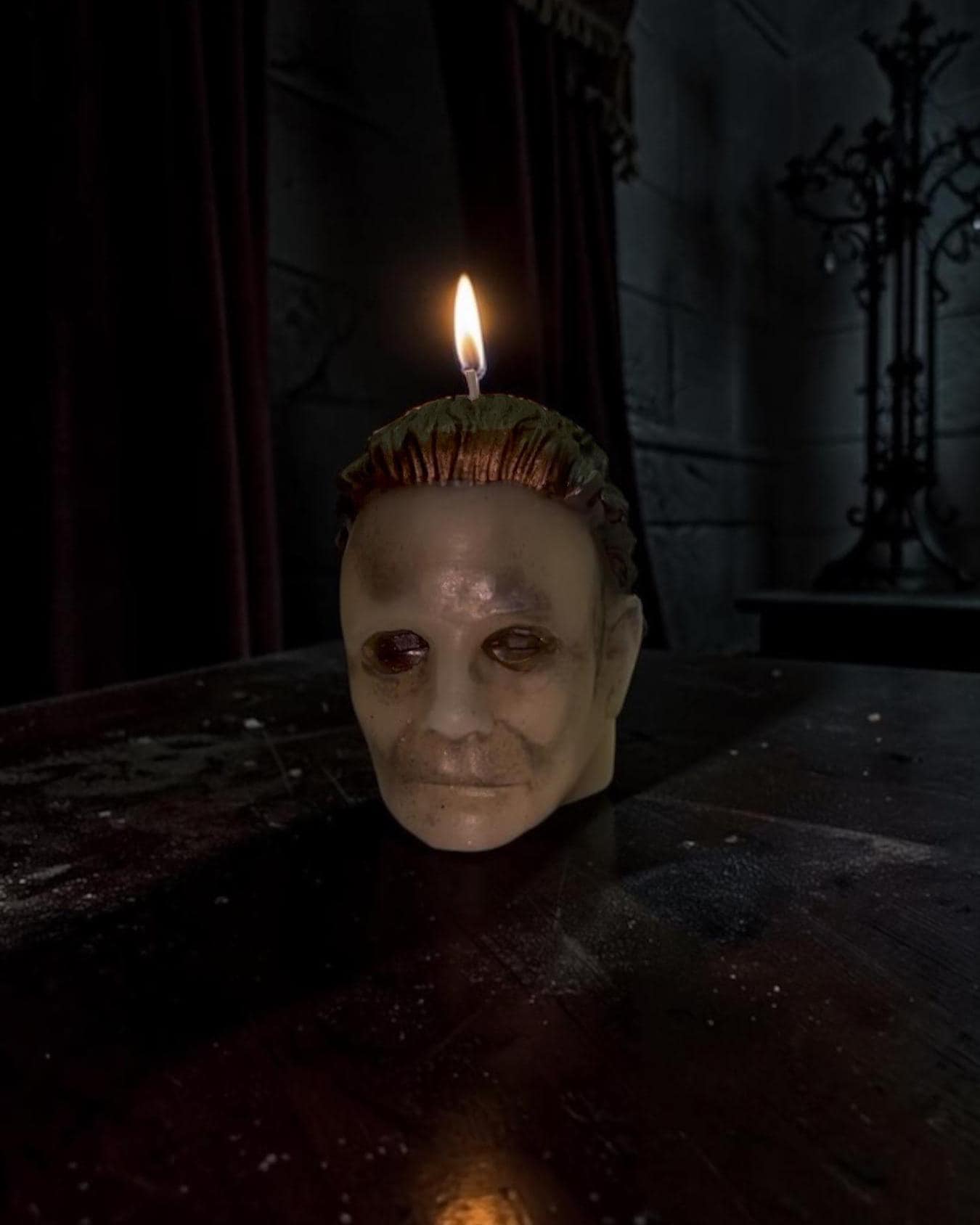 Michael Myers candles, 2 pc set!
