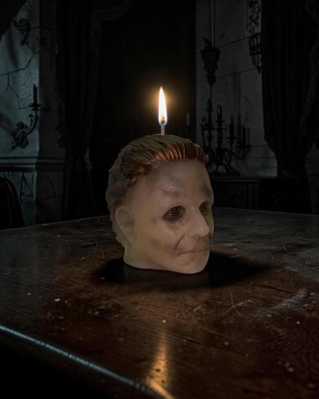 Michael Myers candles, 2 pc set!