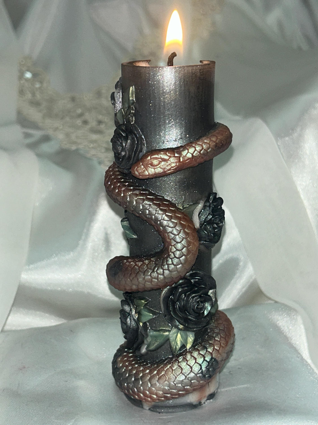 Serpent and The Roses Candle, 2pc set!