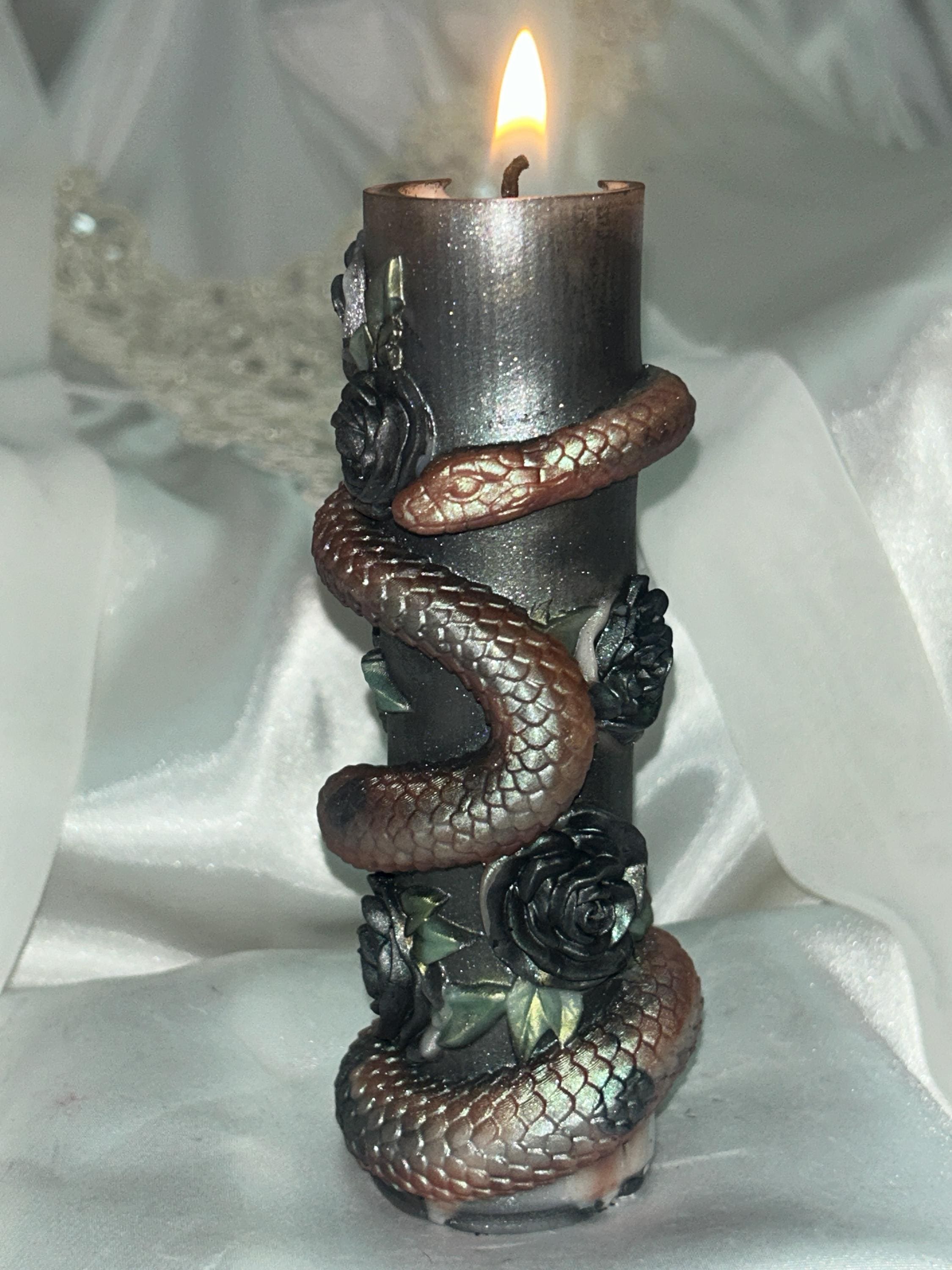 Serpent and The Roses Candle, 2pc set!