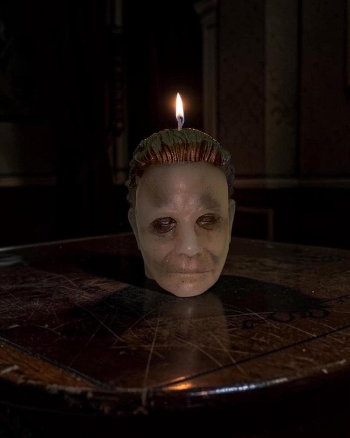 Michael Myers candles, 2 pc set!