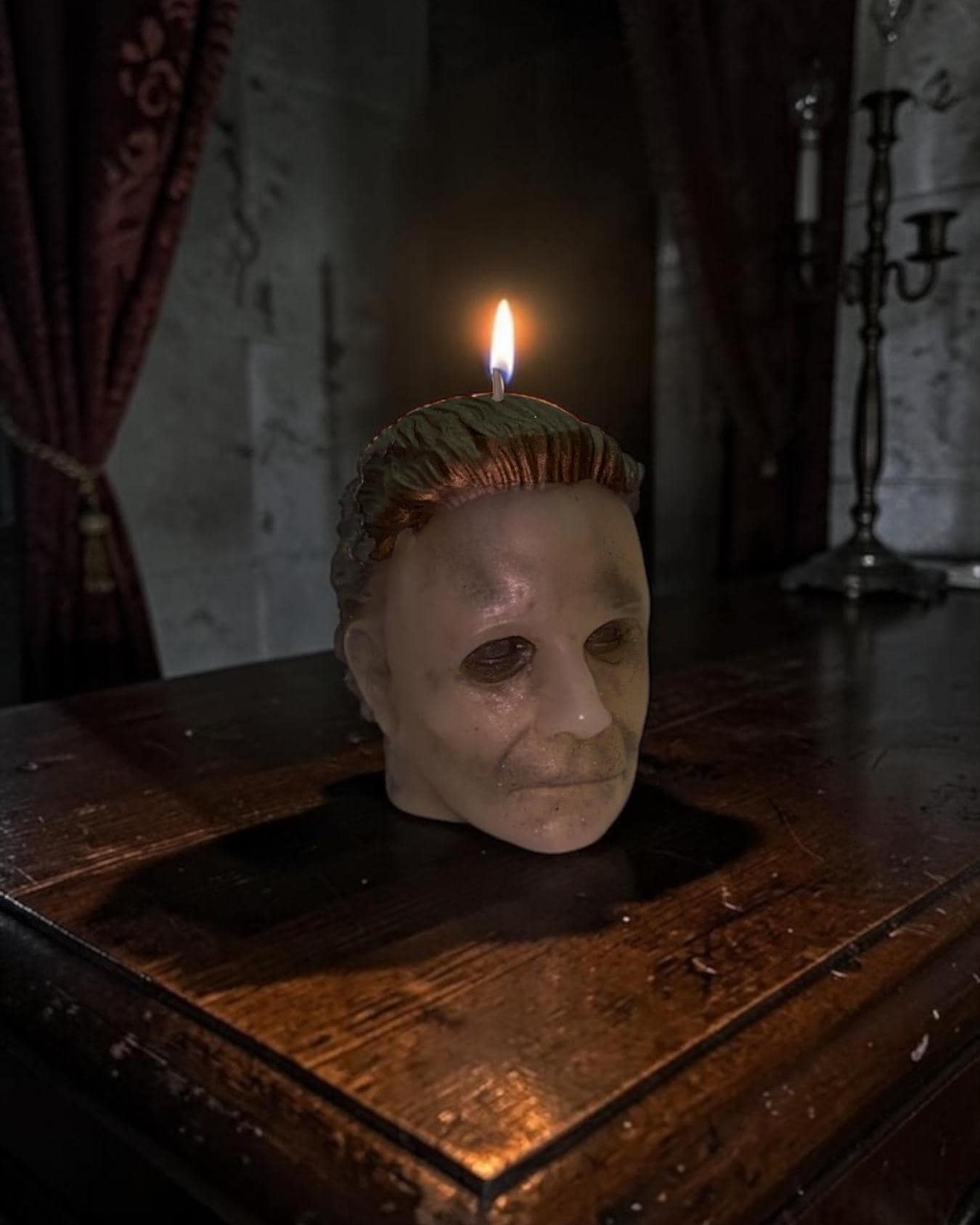 Michael Myers candles, 2 pc set!