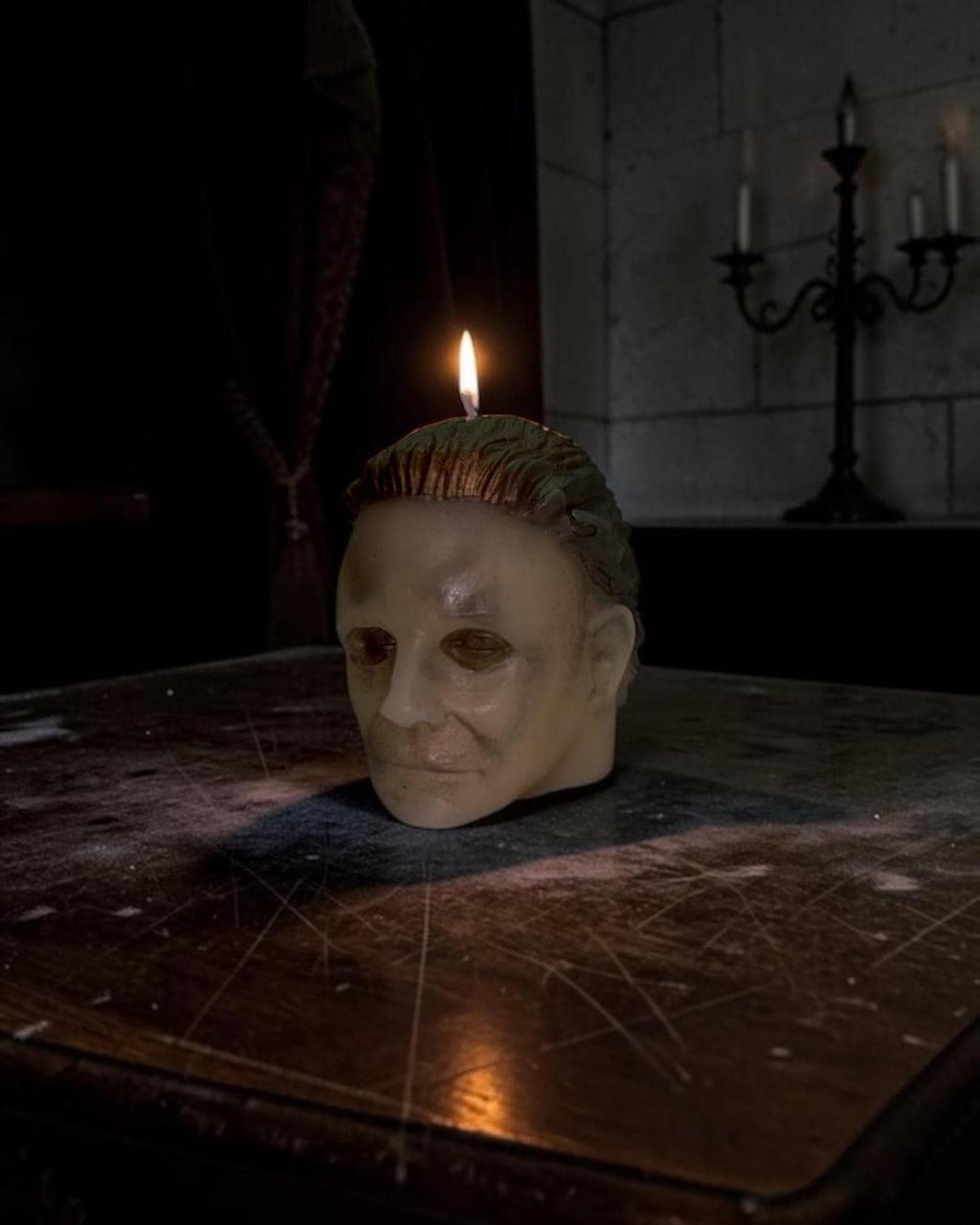 Michael Myers candles, 2 pc set!