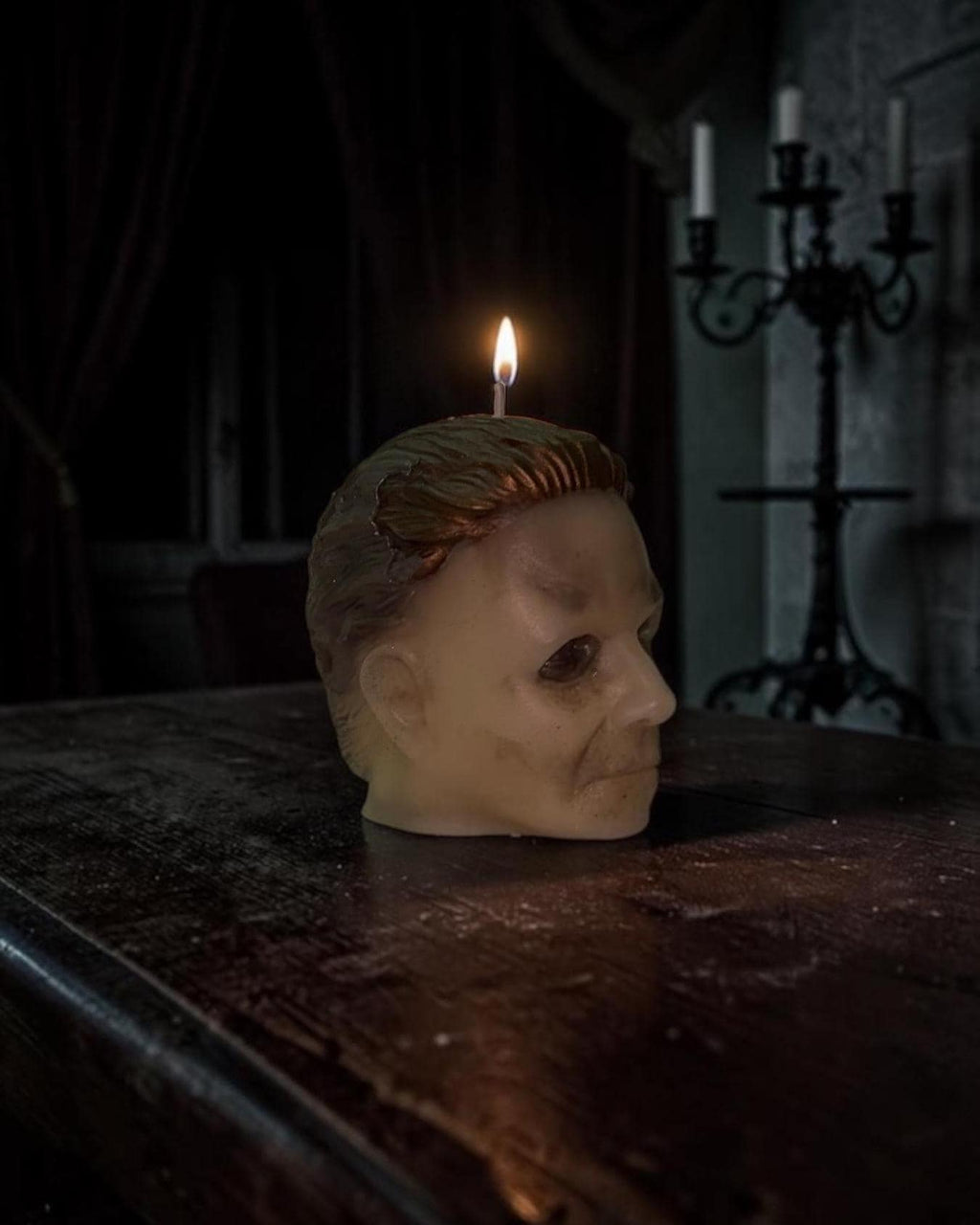 Michael Myers candles, 2 pc set!