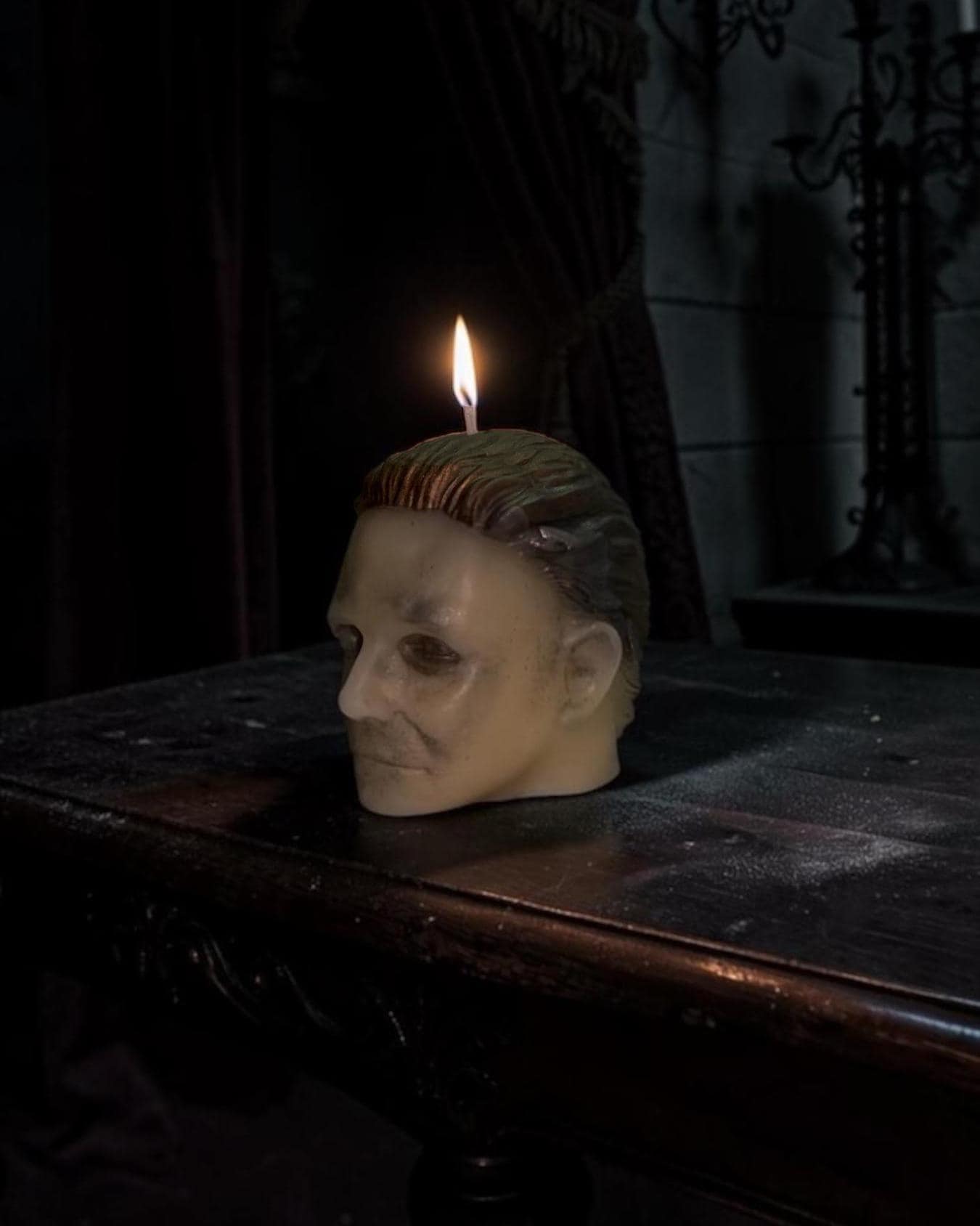 Michael Myers candles, 2 pc set!