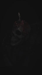 Skull N Roses Candles, Rustic Black, 2pc set!