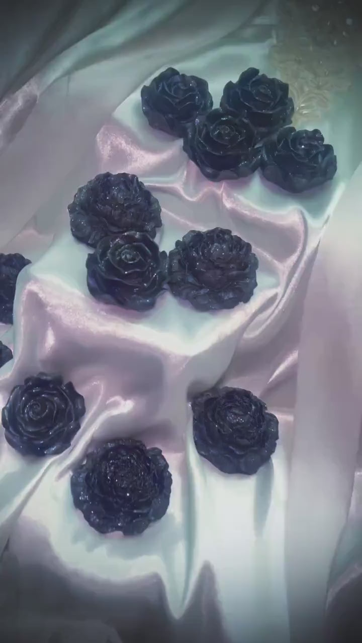 Florally Rustic Black Dark Little Angels, 3D Dark Tarts, 12pc set!